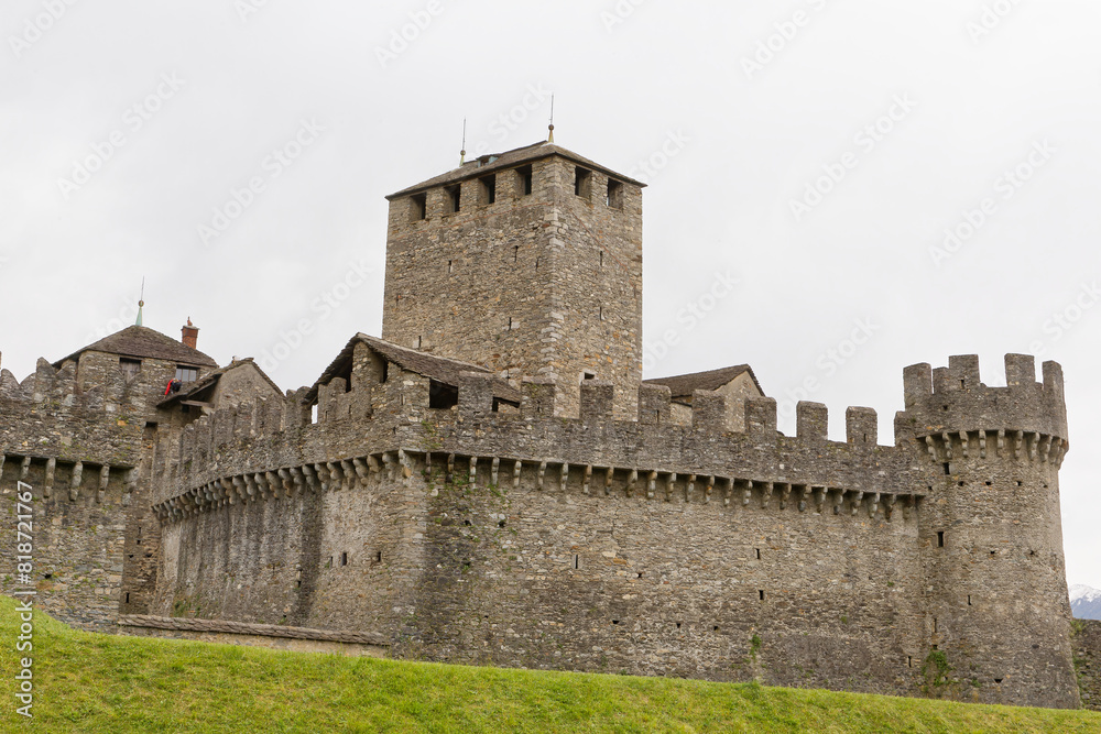 Fototapeta premium Châteaux de Bellinzona