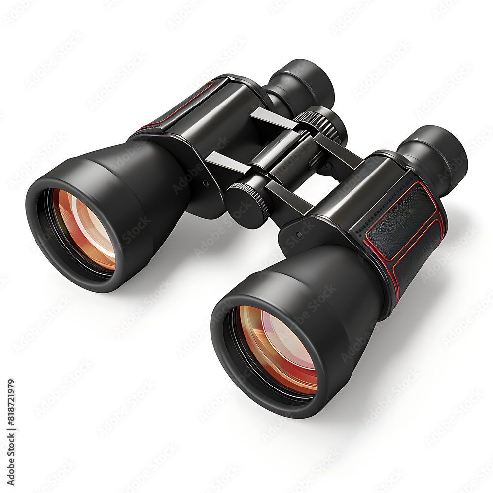 binoculars The picture shows the vision of looking far ahead with goals binoculars The picture shows the vision of looking far ahead with goals