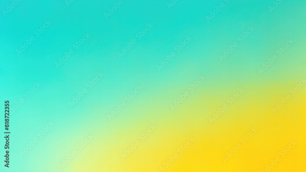 Abstract Yellow turquoise color smooth blurred background Abstract Yellow turquoise color smooth blurred background
