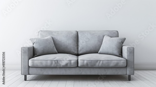 A Modern Minimalist Sofa © HelenP