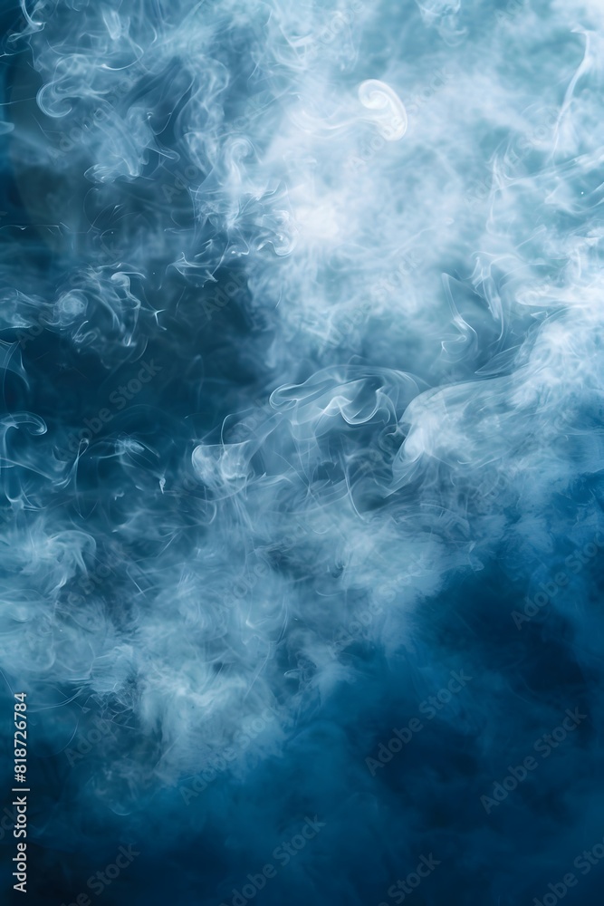 blue mist background