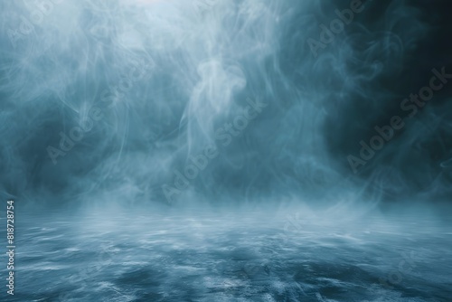 blue mist background © dip