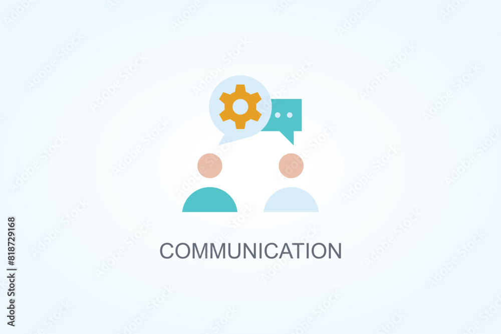 Communication Vector Or Logo Sign Symbol Illustration Communication Vector Or Logo Sign Symbol Illustration