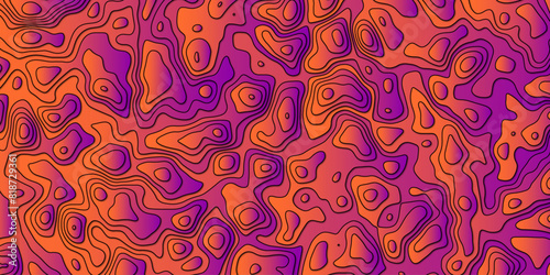 Topographic landscapes redefining the beauty of spatial motion

