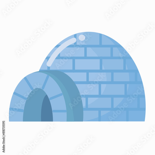 Igloo icon clipart avatar logotype isolated vector illustration