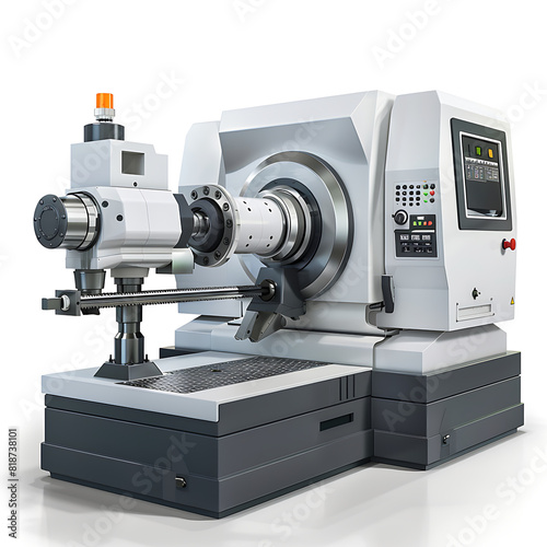 CNC lathes are machines for creating workpieces according to various designs photo