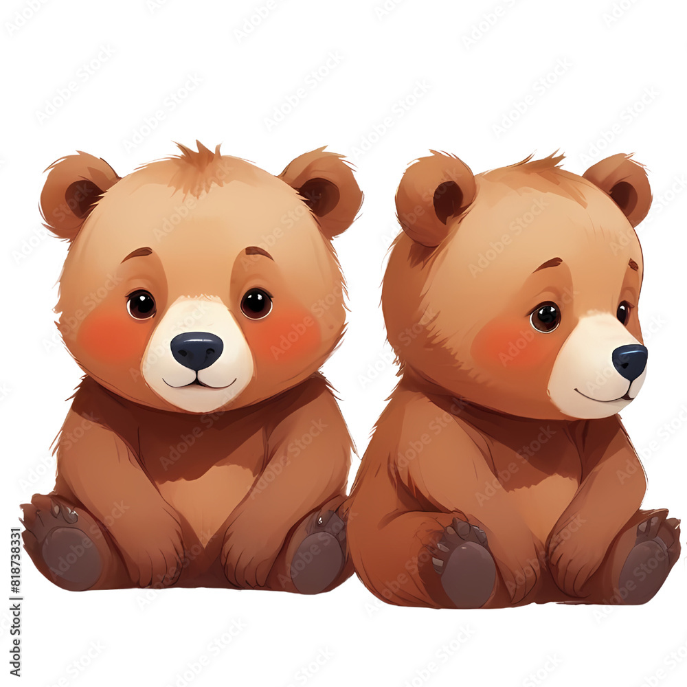 Obraz premium baby cute bear