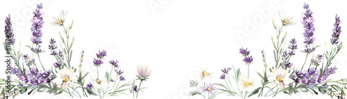 Wrought Iron Floral Frame w...