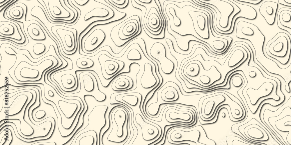Abstract terrain pattern created with intricate swirling mapping lines
Abstract terrain pattern created with intricate swirling mapping lines