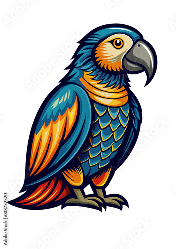blue and yellow macaw ara