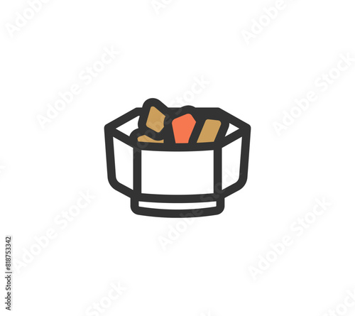 シンプルな煮物のイラスト