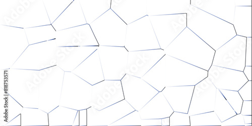 Abstract white paper cut background. Realistic crumpled paper decoration textured with multi layers. Colorful gradient strokes on white background broken glass effect texture vector. 