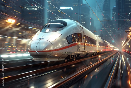 Highspeed train engine