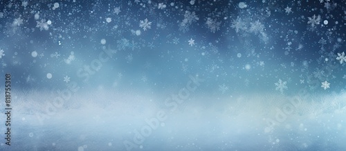 Winter holiday gift background with a space for writing or an image. Creative banner. Copyspace image