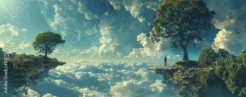 Imagine a world where gravity is optional  capture the surreal scenes, photo