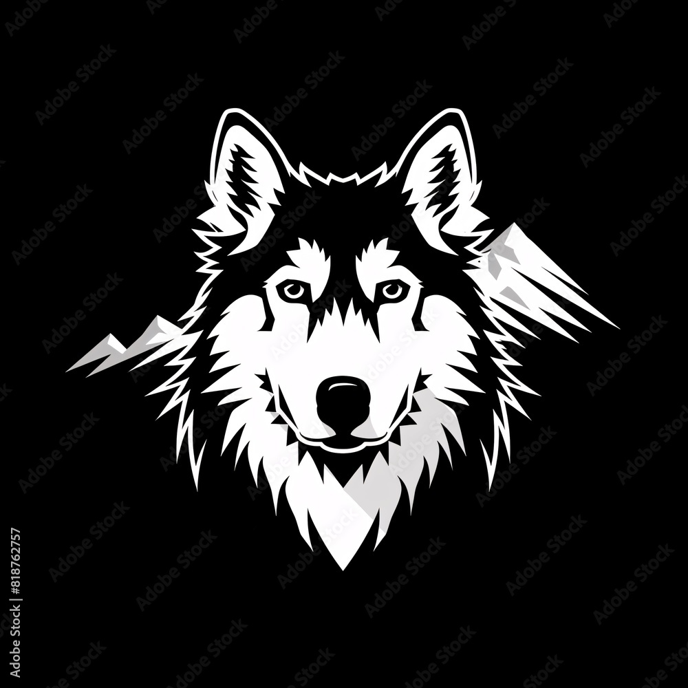wolf logo vector design wolf logo vector design