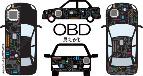 OBD見える化イラストセット