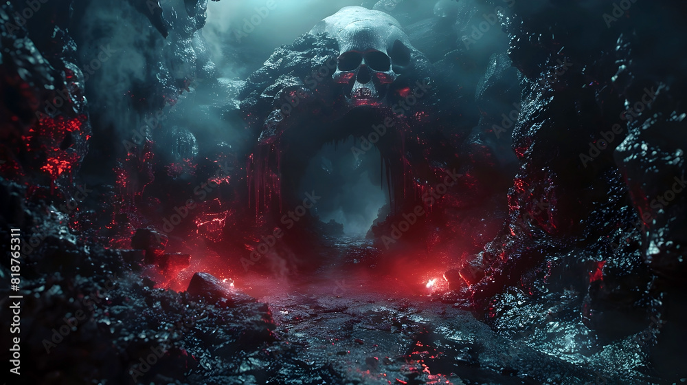 Unveiling the Occult Mysteries of Hades' Shadowy Realm:A Cinematic 3D ...