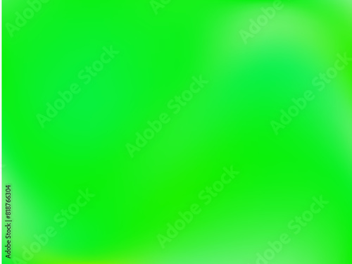 Bright green gradient background. Vector illustration holographic pattern. Style 80s - 90s. Colourful texture in neon colour. For your creative design cover, screensavers, banners