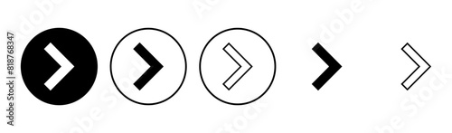 Arrow icon set. Arrow symbol. Arrow sign for your web design.