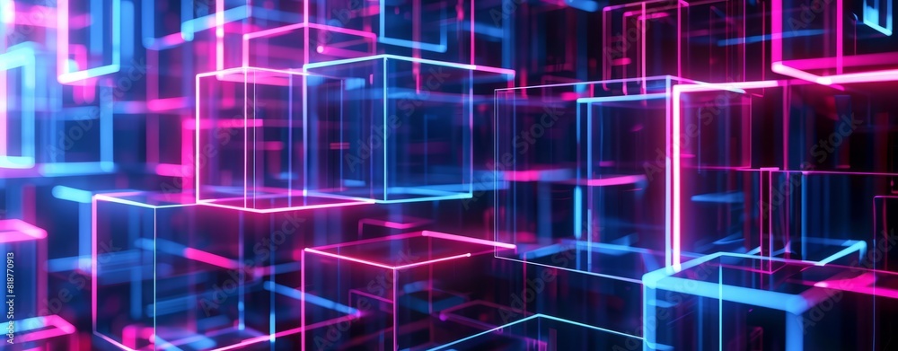 An abstract representation of software bots navigating through a maze of tasks, showcasing RPA's problem-solving capabilities An abstract representation of software bots navigating through a maze of tasks, showcasing RPA's problem-solving capabilities