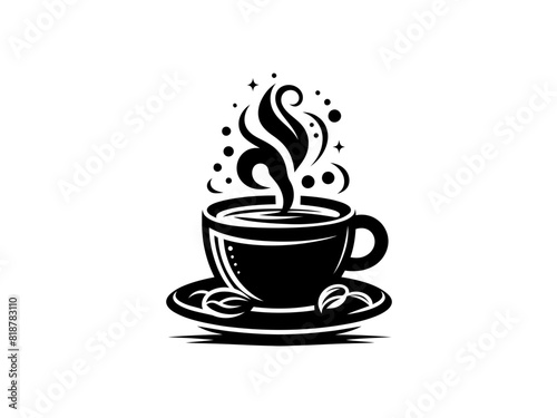 Morning Brew: Detailed Coffee Cup Vector Illustration for Cozy and Caffeine-filled Designs