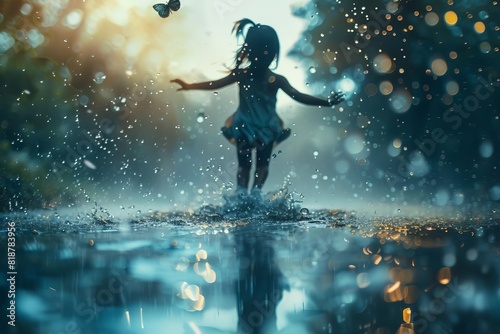 Leap into puddles, climb trees, and chase butterflies in a world of endless fun,