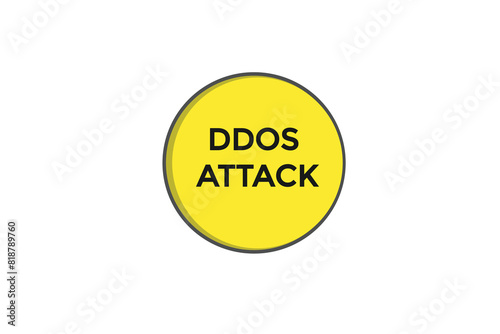 new website ddos attack  button learn stay stay tuned, level, sign, speech, bubble  banner modern, symbol,  click 
