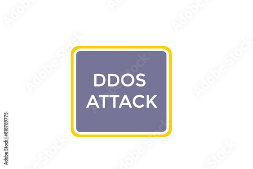 new website ddos attack  button learn stay stay tuned, level, sign, speech, bubble  banner modern, symbol,  click 
