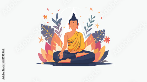 Gautama Buddha Indian god teacher of Buddhism 