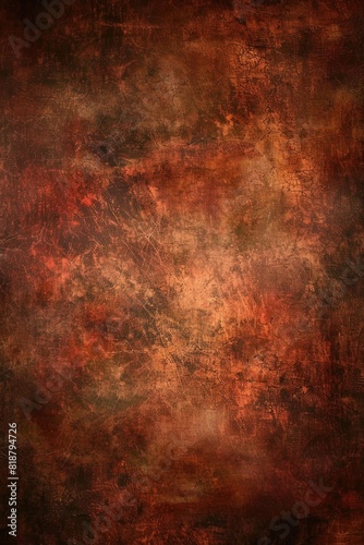 Canvas Backdrop. Painted Muslin Fabric Background in Distinct Brown Tones for Portraits and Products