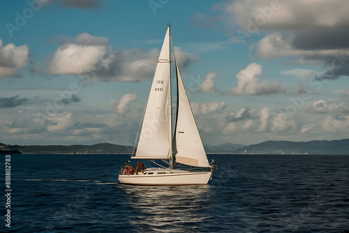 sailboat on the sea