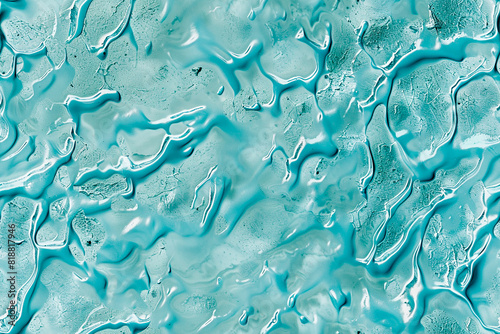 A blue background with water droplets on it