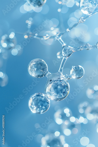 bubbles in water Generative AI