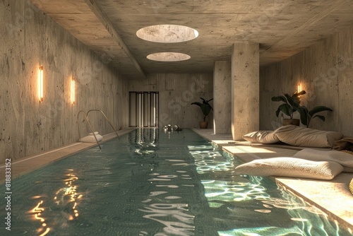 apartment  indoor swimming pool