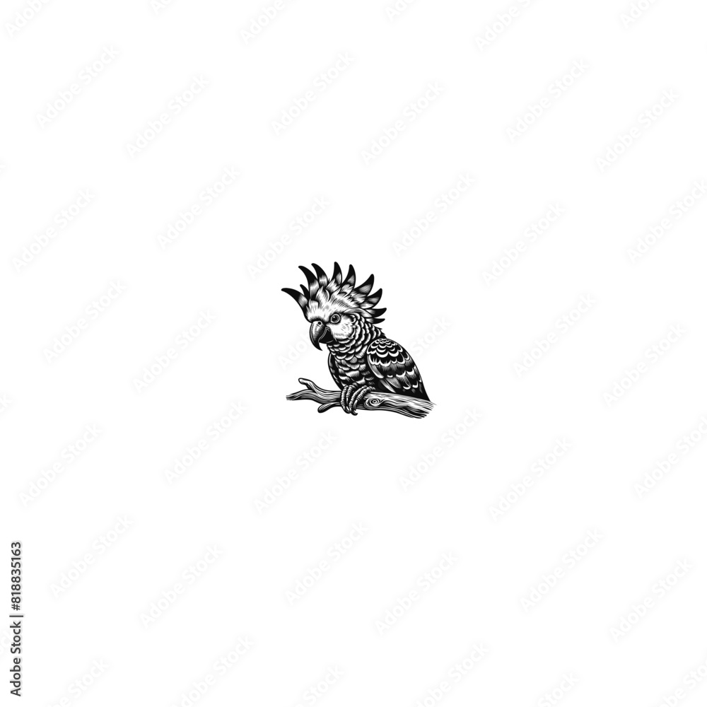 Tropical Beauty: Parrot Vector Illustration for Vibrant Designs and Exotic Art Tropical Beauty: Parrot Vector Illustration for Vibrant Designs and Exotic Art