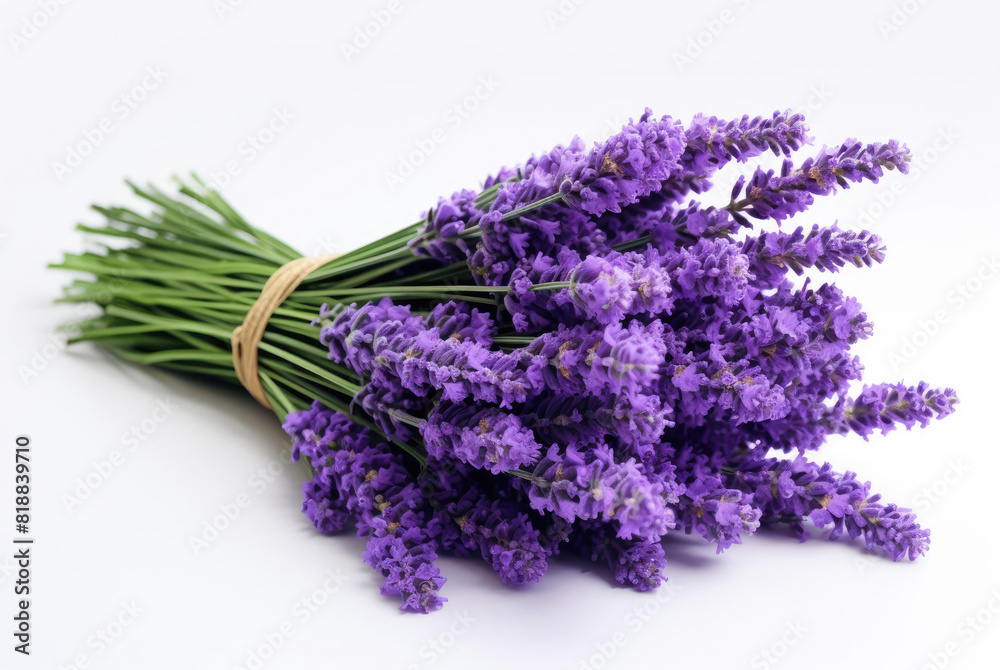 Lavender isolated on white background Lavender isolated on white background