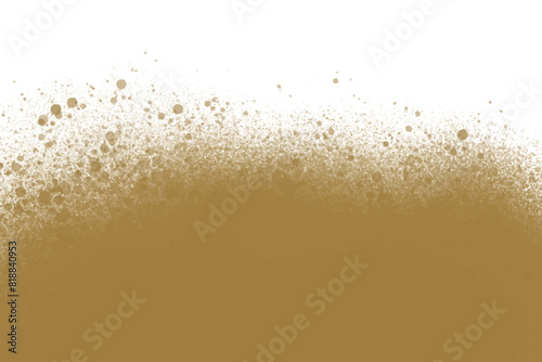 Grunge background brown color powder dry soil explosion. Colorful dust explode. Dirty monochrome old worn surface.  Fine sea beach sand background distress retro texture abstract splattered.