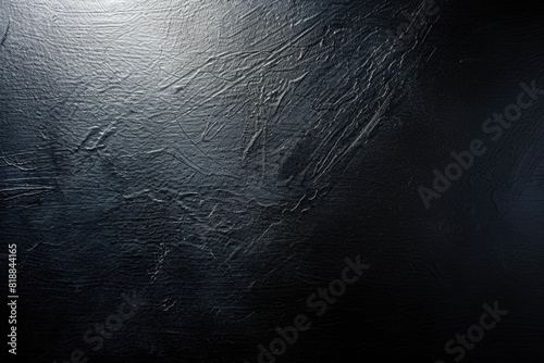 Black powdercoated steel, background wallpaper, flawless flat finish, no lighting or shadows. photo