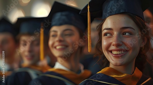 Candid Laughter A candid moment of graduates laughing together567