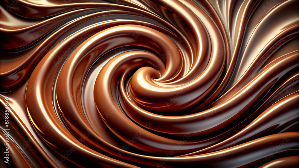 abstract swirling chocolate abstract swirling chocolate