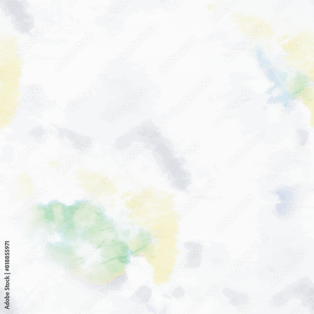 Tie Dye Yellow Paint. Japanese Tiedye Texture. Green Vector Background. Vector Dyed Print. Die Yellow Texture. Blue Swirl Background. Grey Tie Dye Shirt. Yellow Brush Grunge. Seamless Grunge Batik.