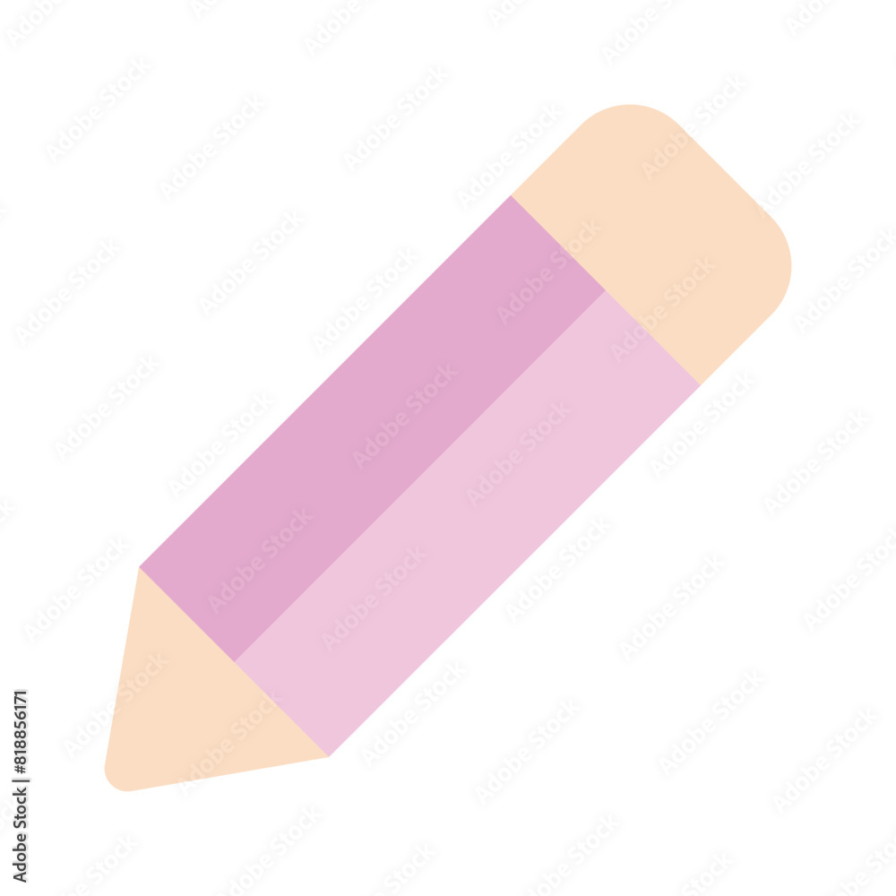 Pencil vector icon isolated on white background Pencil vector icon isolated on white background