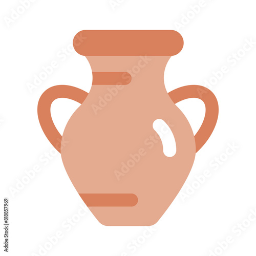An eye catching icon of vase in modern style, ready to use vector