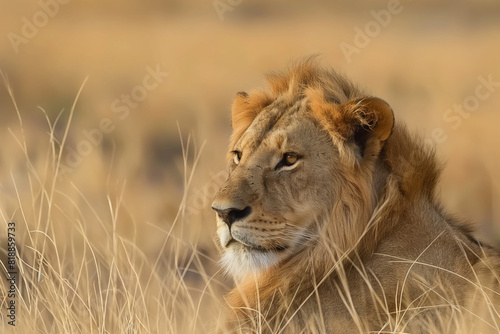 lion portrait 