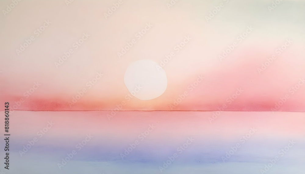 A watercolor painting with gradients of pastel hue upscaled_2