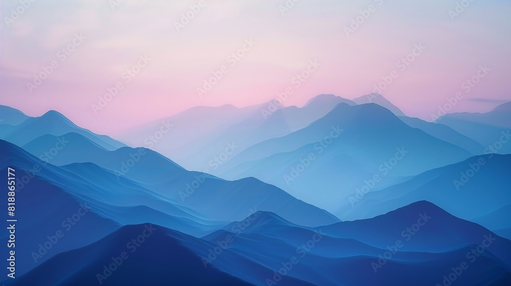 Crested Calm: Mountain ridges paired with serene, undulating backgrounds. Crested Calm: Mountain ridges paired with serene, undulating backgrounds.