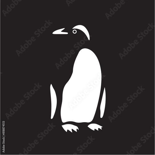 Penguin in cartoon, doodle style. Image for t-shirt, web, mobile apps and ui. Isolated 2d vector illustration in logo, icon, sketch style, Eps 10. AI Generative