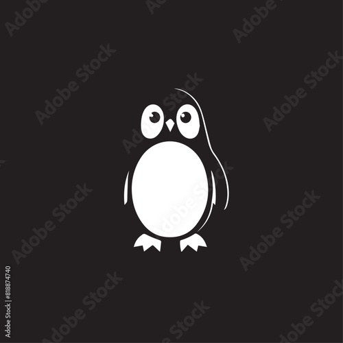 Penguin in cartoon, doodle style. Image for t-shirt, web, mobile apps and ui. Isolated 2d vector illustration in logo, icon, sketch style, Eps 10. AI Generative