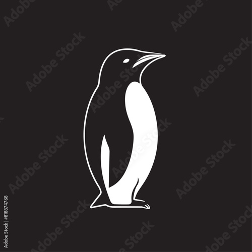 Penguin in cartoon, doodle style. Image for t-shirt, web, mobile apps and ui. Isolated 2d vector illustration in logo, icon, sketch style, Eps 10. AI Generative